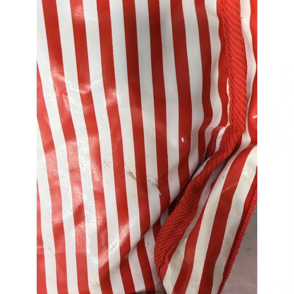 Vintage Mickey Mouse Cooler Messenger Bag Striped‎ Graphic Design Disney 90s